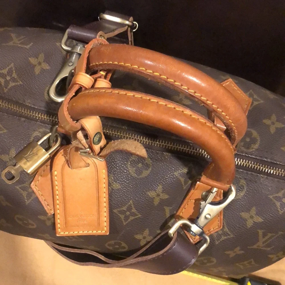 LOUIS VUITTON Monogram LV Speedy 30 Lock/Key Tag/Poignet Strap Dust Bag - Picture 7 of 17